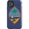 Guam Flag Dark Wood iPhone 11 Impact Case